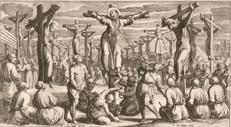 Martyrs of Nagasaki (1628 engraving)